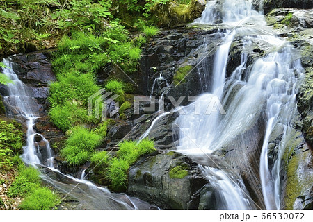 【岐阜県　高山市】宇津江四十八滝・布晒滝 66530072