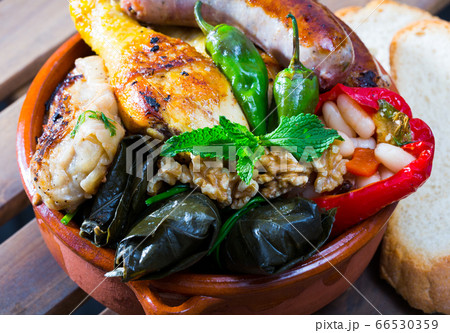 Bulgarian dish Kapama Bulgarian dish Kapama 66530359