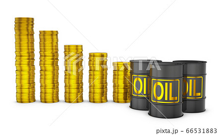 coins and a barrels coins and a barrels 66531883