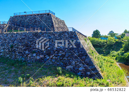 大和郡山城跡　本丸城壁 66532822