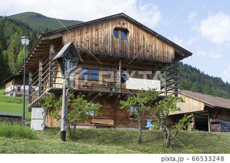 Wooden house in Sauris di Sopra, Italy 66533248