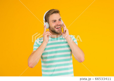 Perfect sound concept. Hipster listen music stereo Perfect sound concept. Hipster listen music stereo 66533411