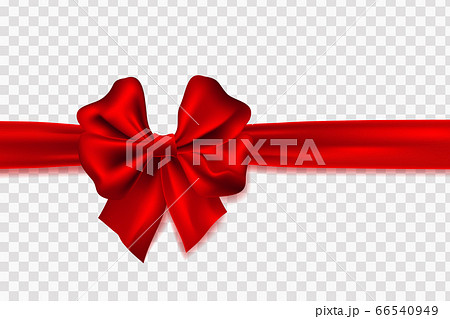 Realistic ribbons with bows Realistic ribbons with bows 66540949