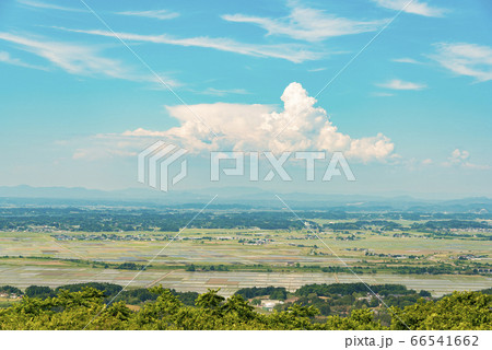 郊外の田園風景 郊外の田園風景 66541662