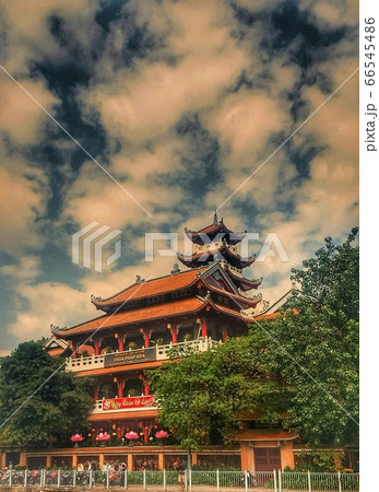 Landscape photo: Phap hoa pagoda (Viet Nam) 66545486