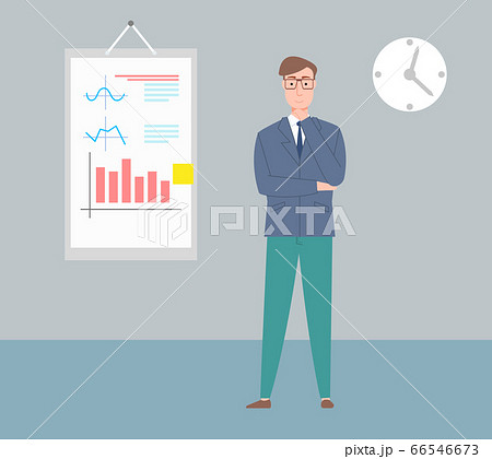 Businessman Office, Workplace Presentation of Man 66546673