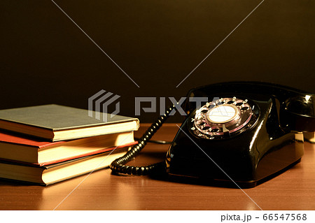 ダイヤル式黒電話 ダイヤル式黒電話 66547568