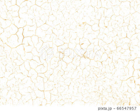 Vector gold chic texture. Patina scratch golden distress grunge background. Gold distressed effect. 66547957