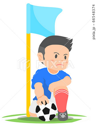 サッカー　コーナーキック 66548374