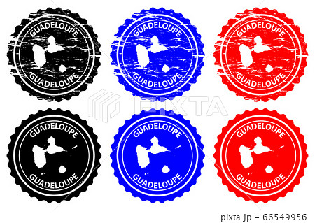 Guadeloupe rubber stamp 66549956
