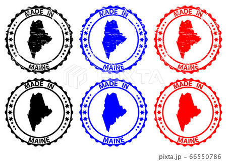 Made in Maine rubber stamp 66550786