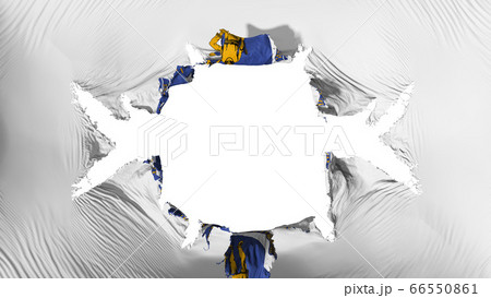 Massachusetts state flag with a big hole Massachusetts state flag with a big hole 66550861