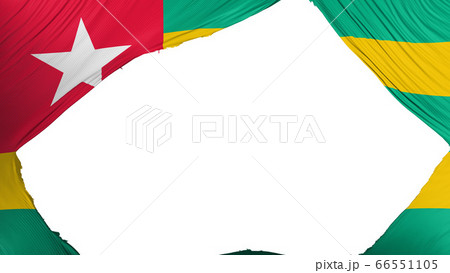 Divided Togo flag Divided Togo flag 66551105