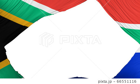 Divided South Africa flag Divided South Africa flag 66551116