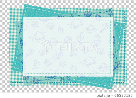 Patchwork pattern pattern frame background material text space summer line drawing material postcard Patchwork pattern pattern frame background material text space summer line drawing material postcard 66553183