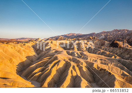 Zabriskie Point at sunset, Death Valley National Park, California, USA Zabriskie Point at sunset, Death Valley National Park, California, USA 66553852