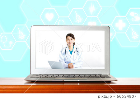 オンライン診察 女性医師 66554907