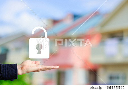 住宅のセキュリティ対策 66555542