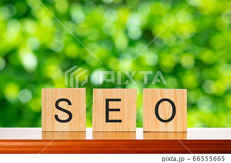 SEOと緑背景 66555665
