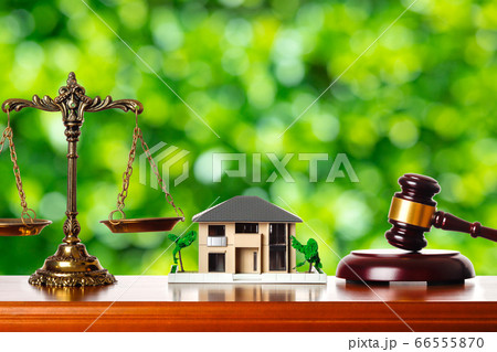 住宅模型と裁判 住宅模型と裁判 66555870