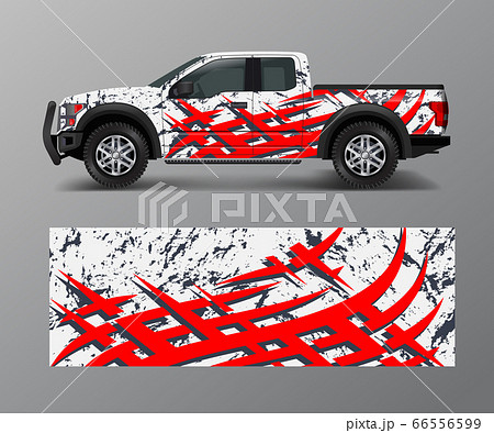 Truck And Vehicle car racing graphic for wrap and Truck And Vehicle car racing graphic for wrap and 66556599