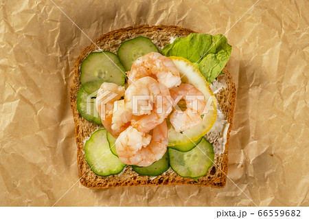 オープンサンドウィッチ　Scandinavian style open sandwich 66559682