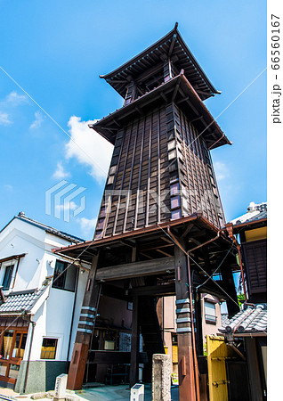 埼玉県川越市　小江戸川越のシンボル時の鐘 66560167