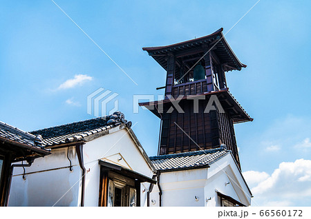 埼玉県川越市　小江戸川越のシンボル時の鐘 66560172
