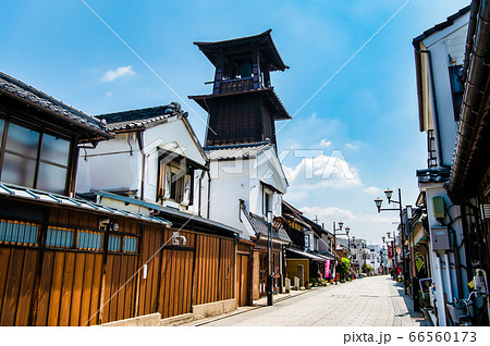 埼玉県川越市 小江戸川越のシンボル時の鐘 埼玉県川越市 小江戸川越のシンボル時の鐘 66560173