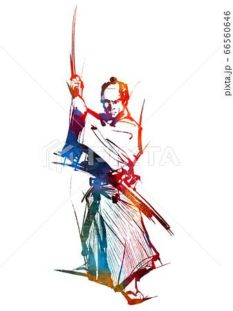 侍02(全身)_カラー2 侍02(全身)_カラー2 66560646