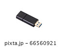 USB Drive or USB Flash Isolated on White 66560921