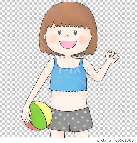 Girl (beach ball) 66561309