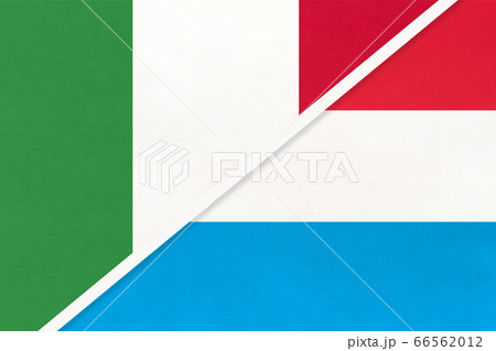 Italy and Luxembourg, symbol of two national flags Italy and Luxembourg, symbol of two national flags 66562012