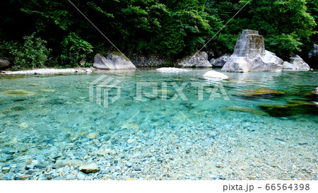 阿寺渓谷の渓流 阿寺渓谷の渓流 66564398