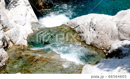 阿寺渓谷の渓流,牛ヶ淵 阿寺渓谷の渓流,牛ヶ淵 66564605