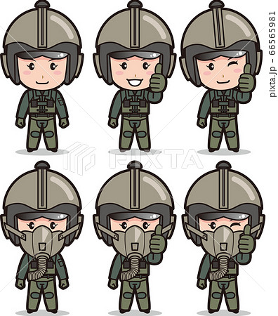 ミニミニ航空自衛隊W18 ミニミニ航空自衛隊W18 66565981