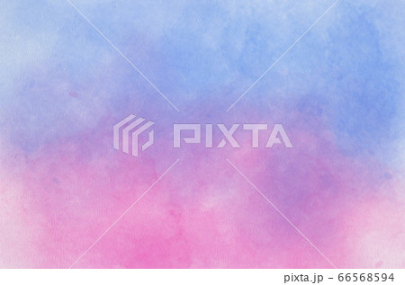 Abstract pastel watercolor background - Blue sky and pink pastel watercolor painted on paper Abstract pastel watercolor background - Blue sky and pink pastel watercolor painted on paper 66568594