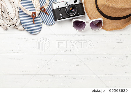 Summer vacation items and accessories Summer vacation items and accessories 66568629