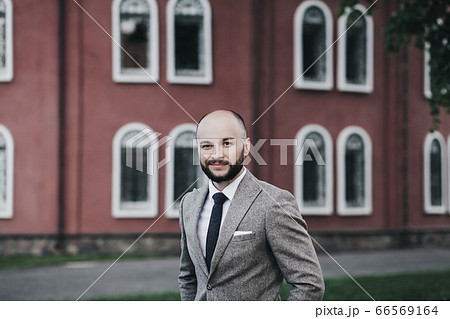 portrait of sexy handsome fashion male model 66569164