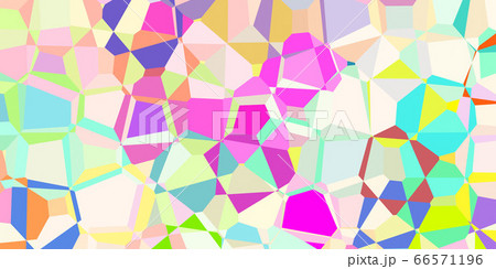 abstract colourful patches background texture 2d illustration 66571196