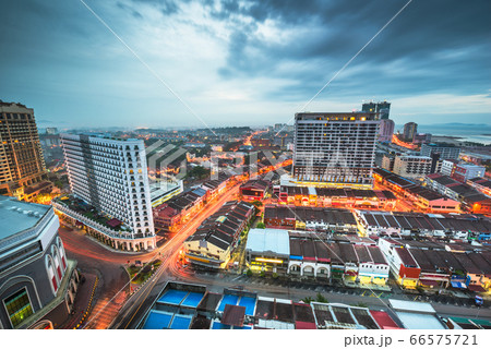 Melaka, Malaysia Cityscape 66575721