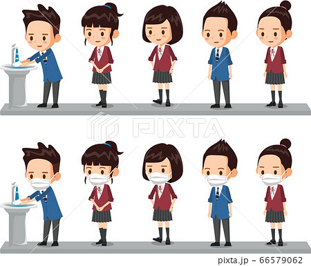 学生 マスク シンク 66579062