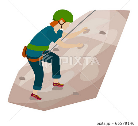 Kids climbing vector climber children character climbs rock mountain wall or mountainous cliff illustration mountaineering set of child in extreme sport mountaineer isolated on white background Kids climbing vector climber children character climbs rock mountain wall or mountainous cliff illustration mountaineering set of child in extreme sport mountaineer isolated on white background 66579146