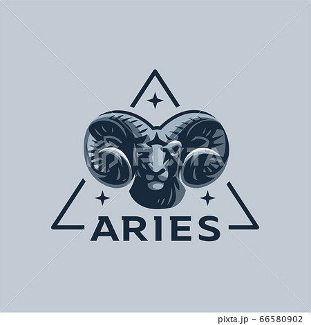 The head of a ram or Aries. 66580902