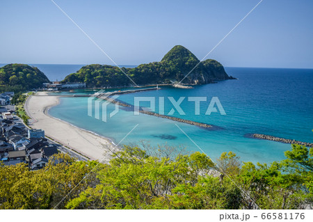 兵庫県豊岡市竹野浜海岸ビーチ 66581176