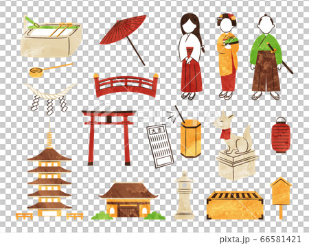 Shrine and temple set 66581421