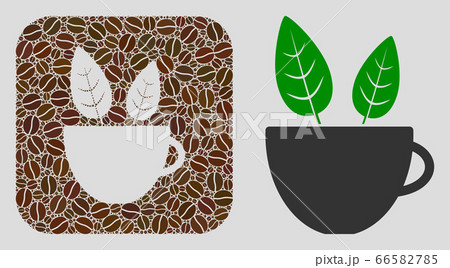 Hole Collage Vegan Cafe with Coffee Grain Hole Collage Vegan Cafe with Coffee Grain 66582785