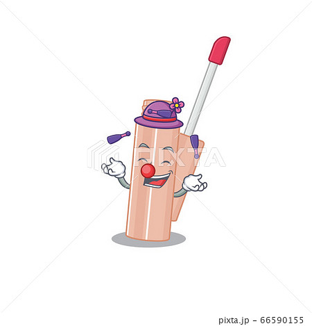 A Lip tint cartoon design style succeed playing juggling 66590155