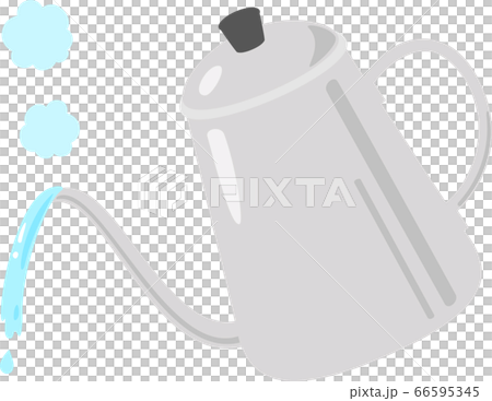 ドリップケトルから注がれるお湯 ドリップケトルから注がれるお湯 66595345