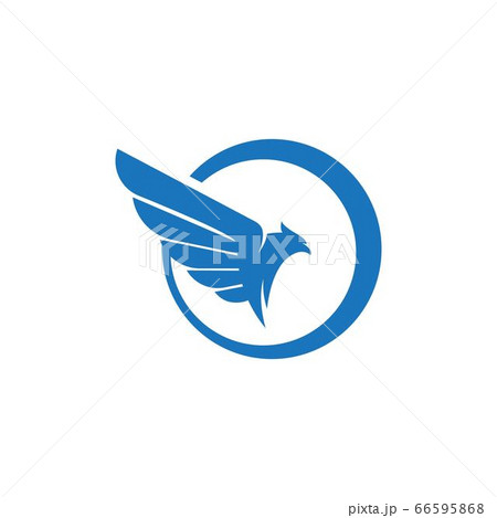Falcon Wing Icon Template Vectorのイラスト素材 Falcon Wing Icon Template Vectorのイラスト素材